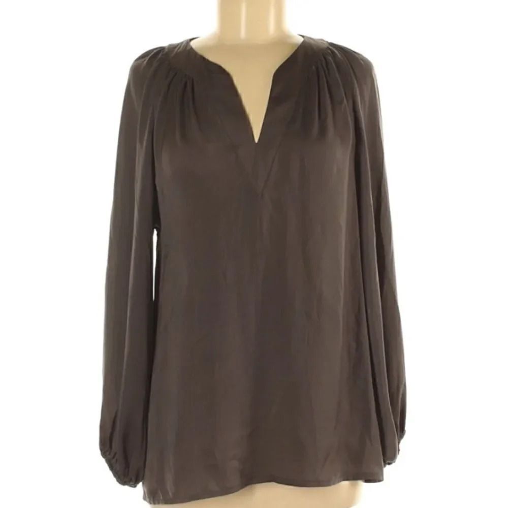 ZARA brown long sleeve
